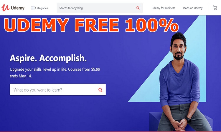 đăng ký khóa học miễn phí trên Udemy