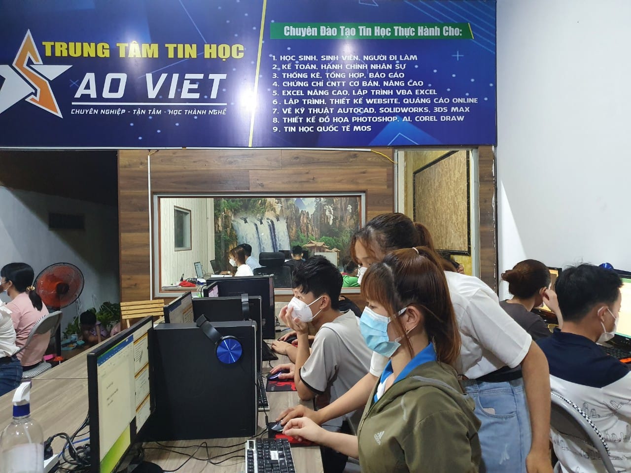 khóa học tin học ở Biên Hòa, Đồng Nai - Tin học Sao Việt