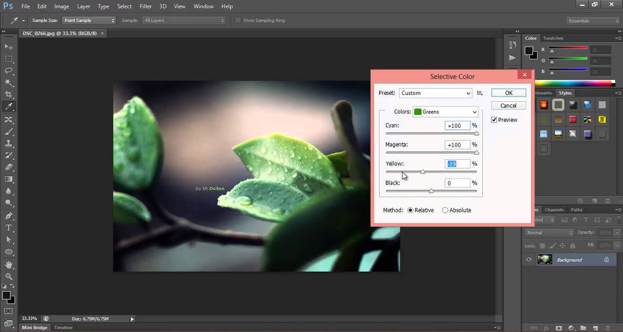 chỉnh sửa ảnh khóa học photoshop