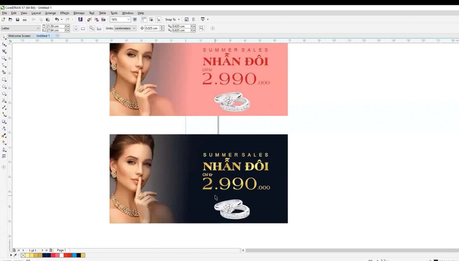 Thiết kế ấn phẩm đồ họa in ấn bảng hiệu hộp đèn với CorelDRAW