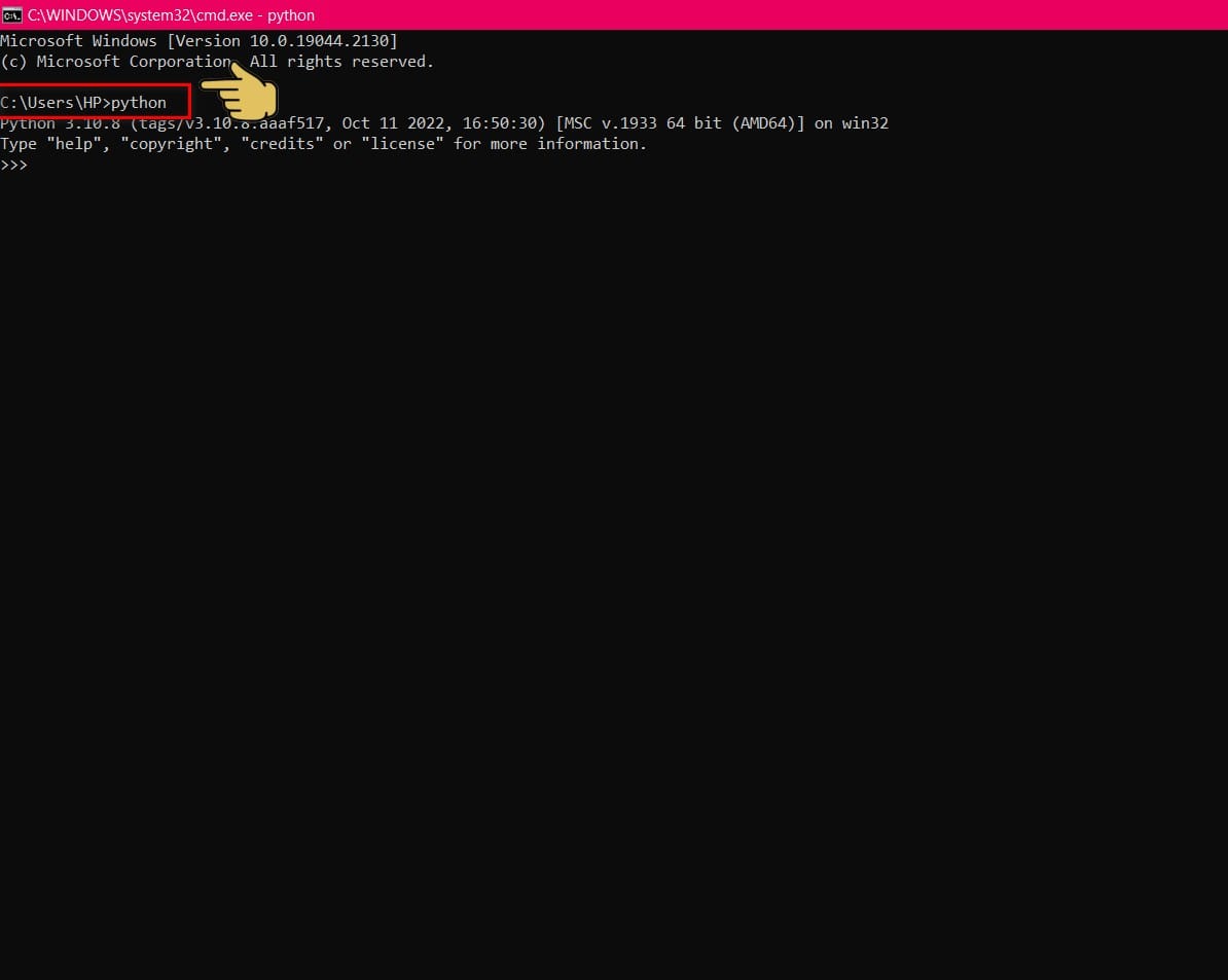 hình ảnh gõ từ python
