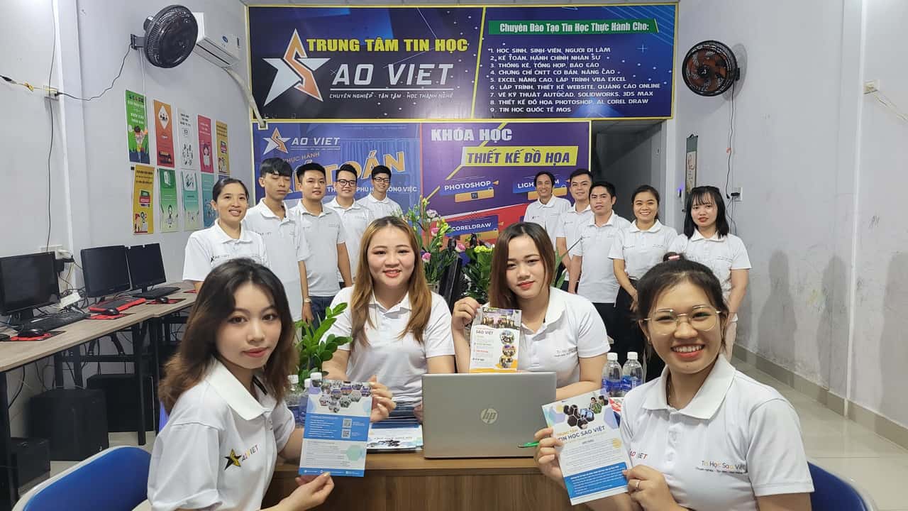 trung tâm tin học Sao Việt