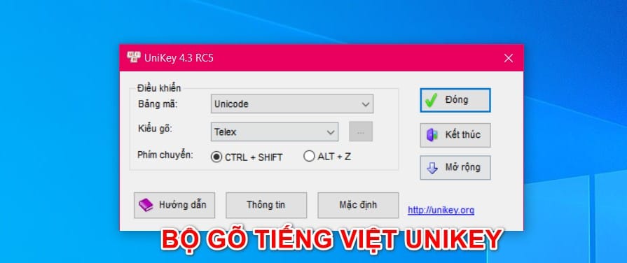 bộ gõ tiếng việt unikey