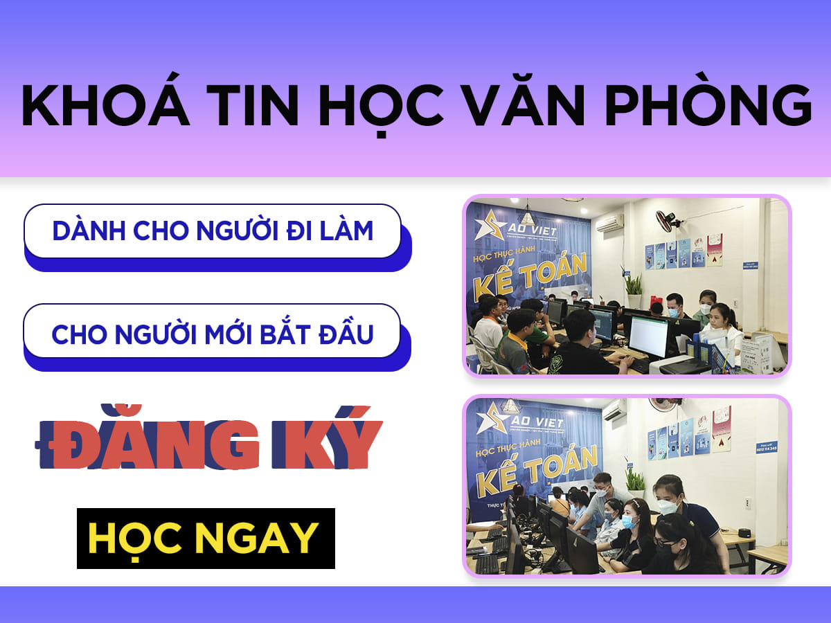 Trung tâm đào tạo tin học tại Hoàn Kiếm Hà Nội
