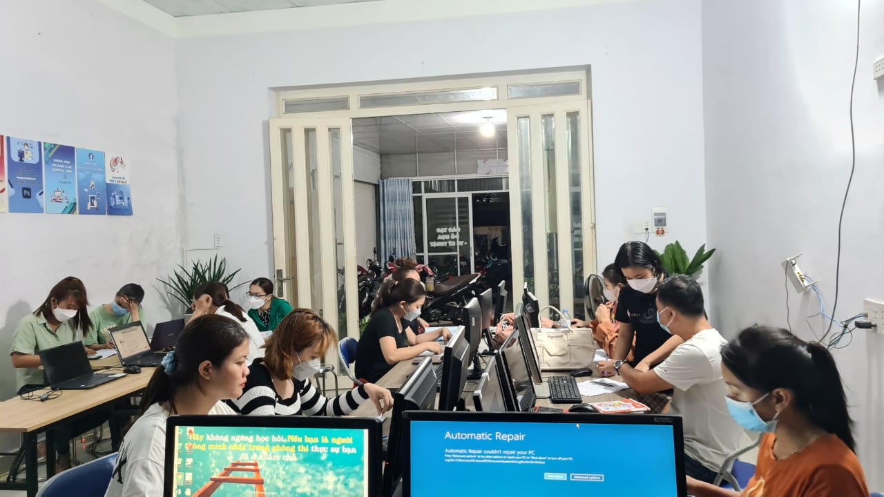 đào tạo tin học văn phòng Sao Việt
