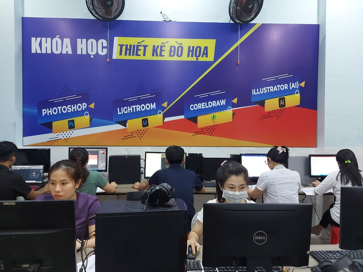 Học thiết kế đồ hoạ ngắn hạn tại Ba Đình