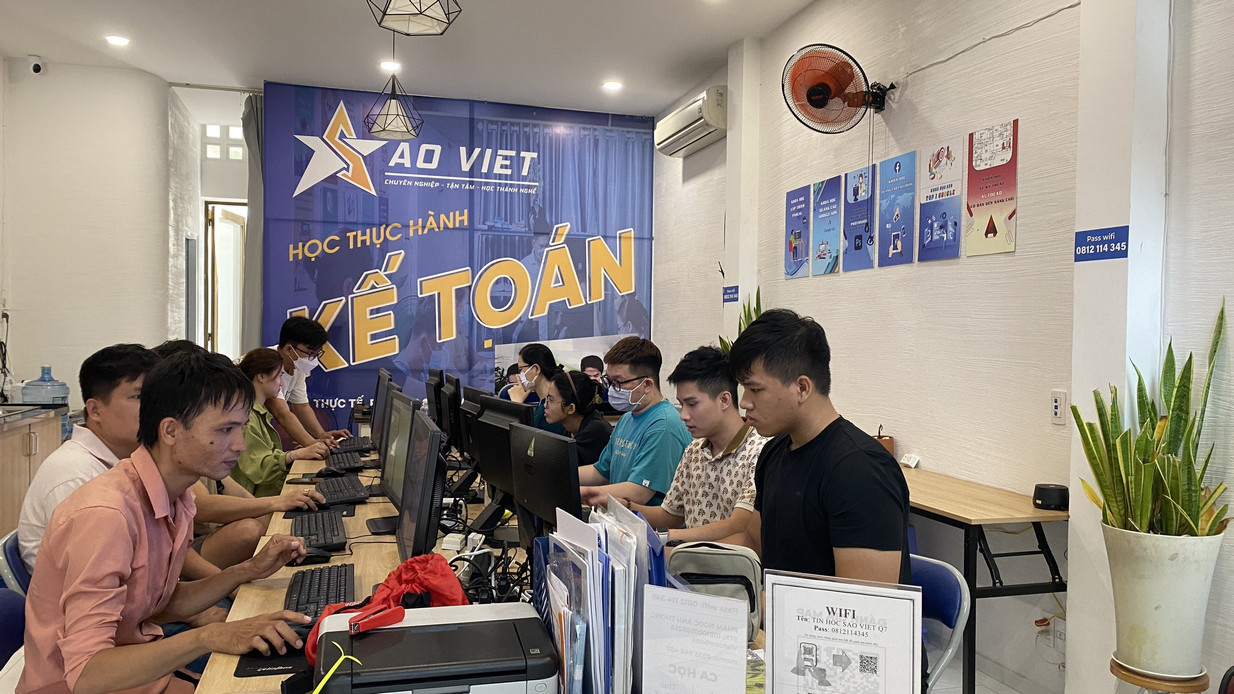 khóa học kế toán đống đa