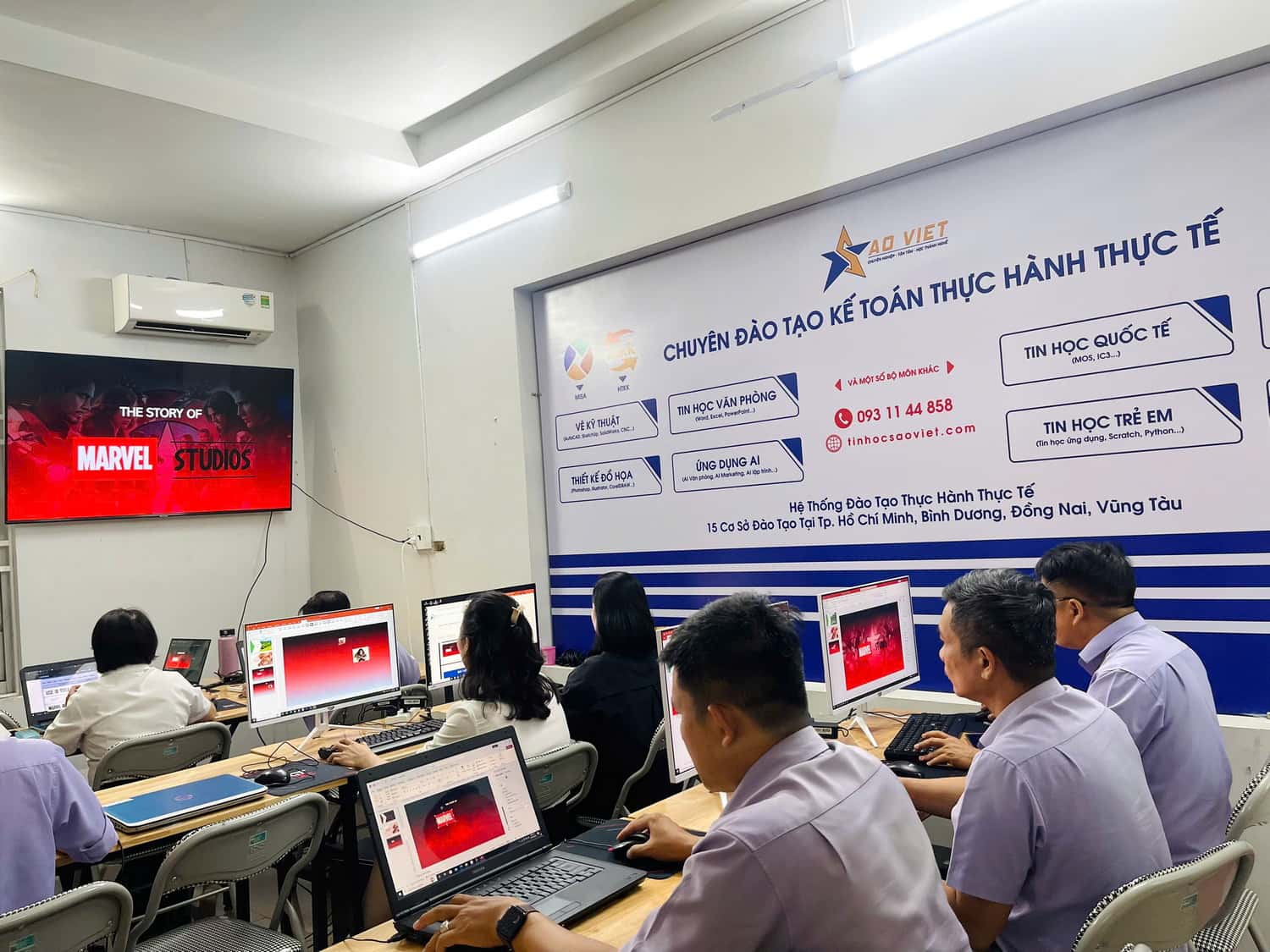 Trung Tâm Tin Học Sao Việt - Đào Tạo Tin Học Cho Người Đi Làm Và Doanh Nghiệp