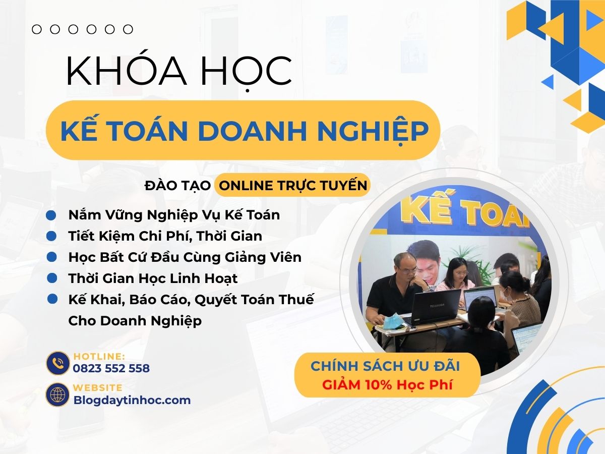 Giới Thiệu Chung Về Khóa Học Kế Toán Doanh Nghiệp Online